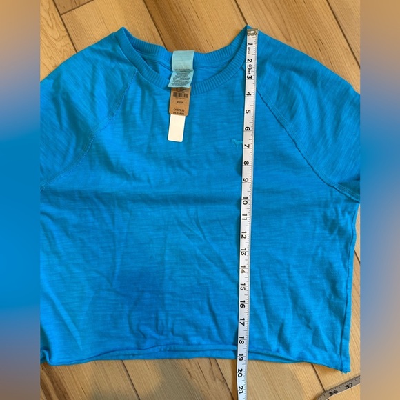 PINK Victoria's Secret Vibrant Blue Short Sleeve Tee - Picture 6 of 6